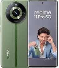 realme 11 Pro+ 5G (Oasis Green, 8GB RAM, 256GB Storage) | 120 Hz Curved Display | 200MP Prolight Camera | 7050 5G Dimensity | 100W SUPERVOOC | 12GB Dynamic RAM | Premier Vegan Leather Finish Design