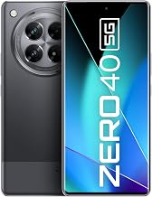 Infinix Zero 40 5G (Rock Black, 12GB RAM, 256 GB Storage) 12 GB Virtual RAM | 4K 60FPS Video Recording | 144Hz 3D Curved AMOLED Display | 108MP OIS Triple Camera AI