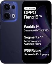 OPPO Reno13 5G (Luminous Blue,8 GB RAM, 128 GB Storage) with No Cost EMI/Additional Exchange Offers