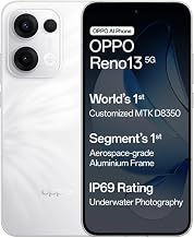 OPPO Reno13 5G (Ivory White,8 GB RAM, 128 GB Storage) with No Cost EMI/Additional Exchange Offers