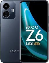 iQOO Z6 Lite 5G (Mystic Night, 4GB RAM, 64GB Storage) | World's First Snapdragon 4 Gen 1 | Best in-Segment 120Hz Refresh Rate | Travel Adaptor Needs to be Purchased Seperately