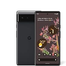 Google Pixel 6 (Black, 8GB RAM, 128GB Storage)