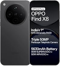 Oppo Find X8 5G (Space Black, 256 GB) (12 GB RAM)