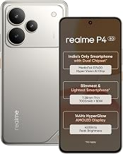 realme P4 Smartphone (Steel Grey, 128.0, GB, 6.0, GB)