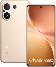 Vivo V60 5G (Auspicious Gold, 8GB RAM, 256GB Storage) with No Cost EMI/Additional Exchange Offers