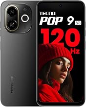 Tecno POP 9 5G Midnight Shadow, 4GB+128GB| Segment's 1st 48MP Sony AI Camera| Segment's 1st with NFC |D6300 Processor |4+ Year Lag Free Fluency |5000 mAh Battery |Dual Speaker |Without Charger