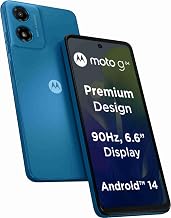 Motorola G04 4G (Satin Blue, 8GB RAM, 128GB Storage)