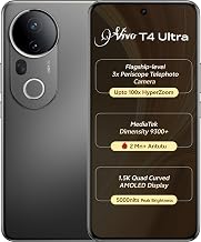 VIV0 T4 Ultra 5G AI Smartphone (Meteor Grey, 8GB RAM + 256GB Storage)