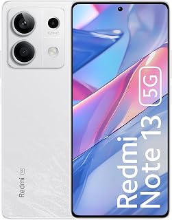 Redmi Note 13 5G (Arctic White, 6GB RAM, 128GB Storage) | 5G Ready | 120Hz Bezel-Less AMOLED | 7.mm Slimmest Note Ever | 108MP Pro-Grade Camera
