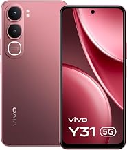 vivo Y31 5G (Rose Red, 6GB RAM, 128GB Storage) with No Cost EMI/Additional Exchange Offers