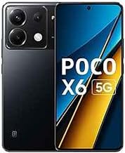 POCO X6 5G (Mirror Black, 12 GB RAM 256 GB Storage)