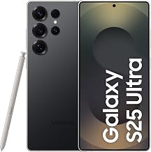 Samsung Galaxy S25 Ultra 5G AI Smartphone (Titanium Black, 12GB RAM, 512GB Storage), 200MP Camera, S Pen Included, Long Battery Life