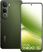 Vivo Y400 5G (Olive Green, 8GB RAM, 128GB Storage) with No Cost EMI/Additional Exchange Offers