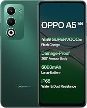 OPPO A5 5G (Aurora Green, 6GB RAM, 128GB Storage) with No Cost EMI/Additional Exchange Offers